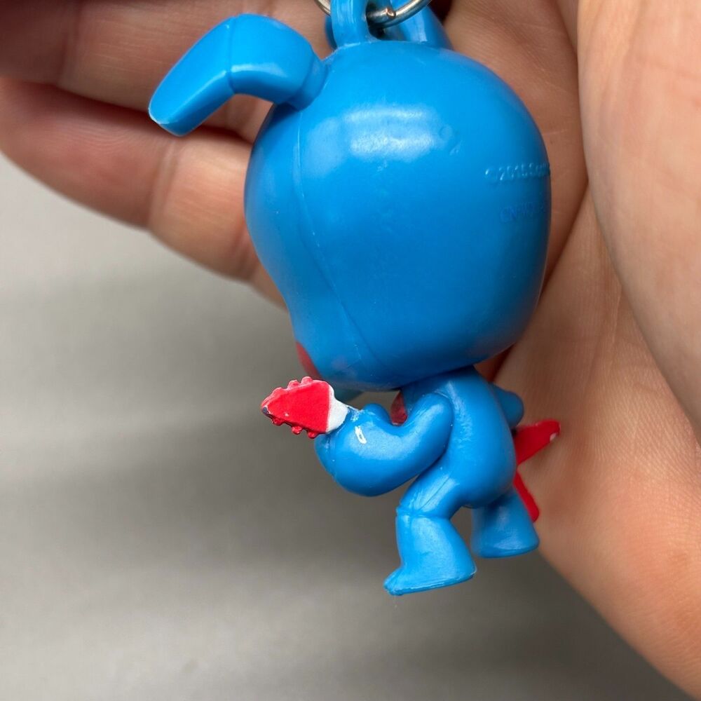 Five Nights at Freddys Toy Bonnie Backpack Hanger Keychain 2015 Blue FNAF Guitar - Picture 7 of 8